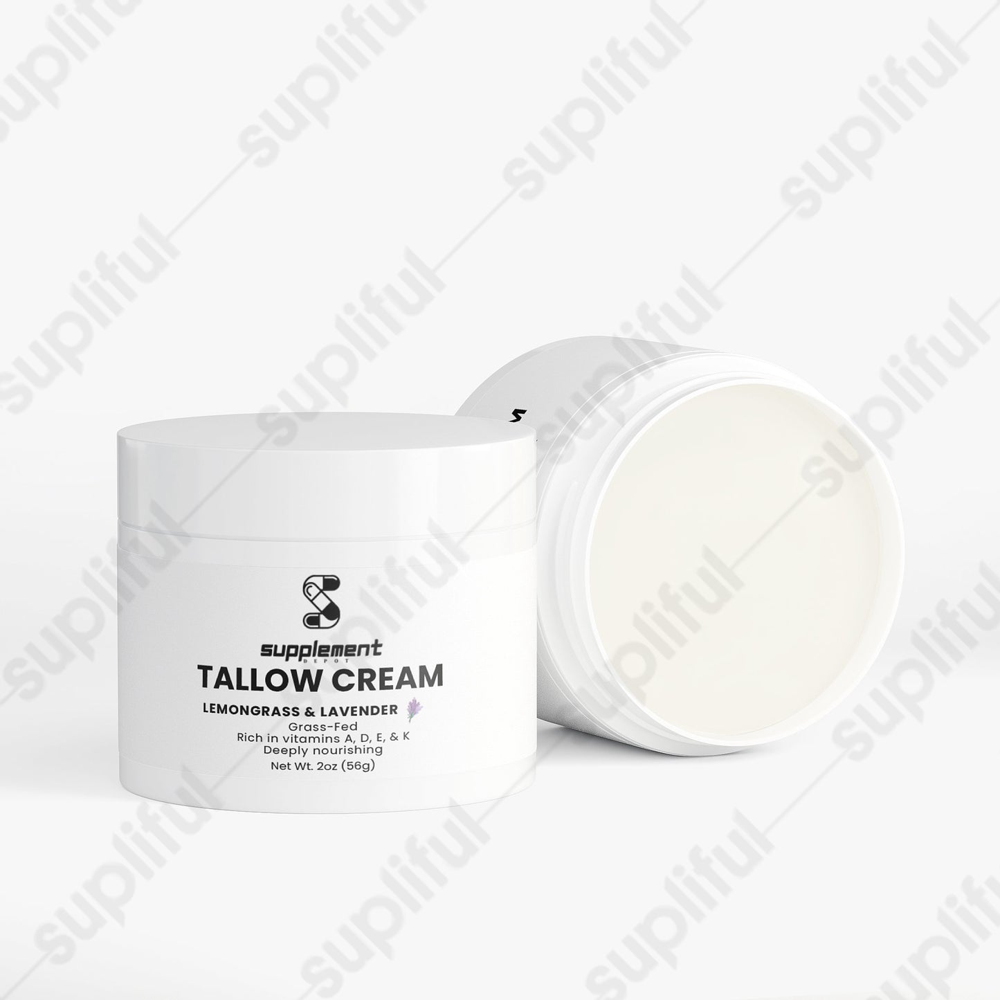 Tallow Cream Lemongrass & Lavender