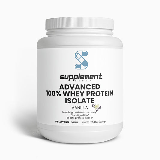 Advanced 100% Whey Protein Isolate (Vanilla)