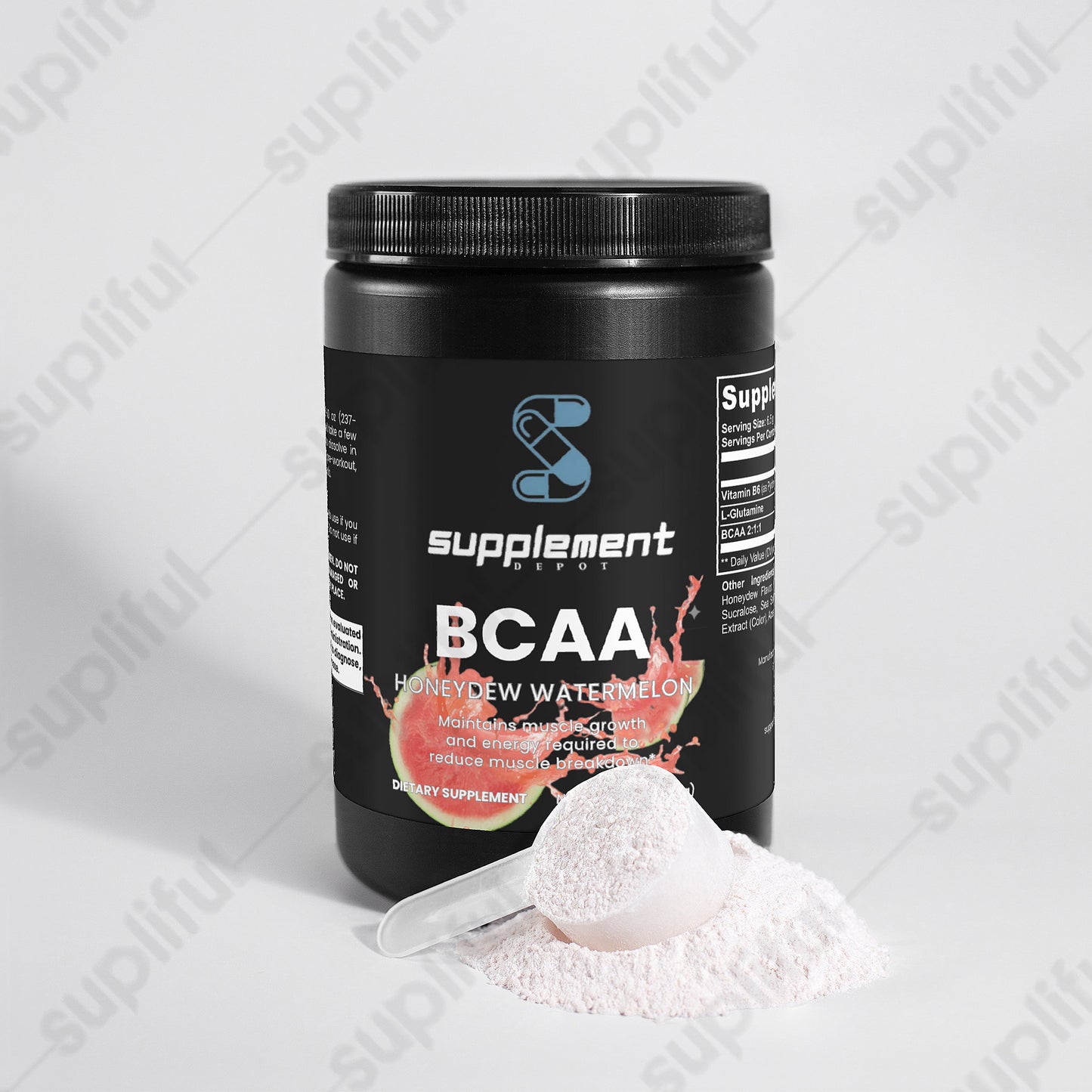 BCAA Post Workout Powder (Honeydew/Watermelon)