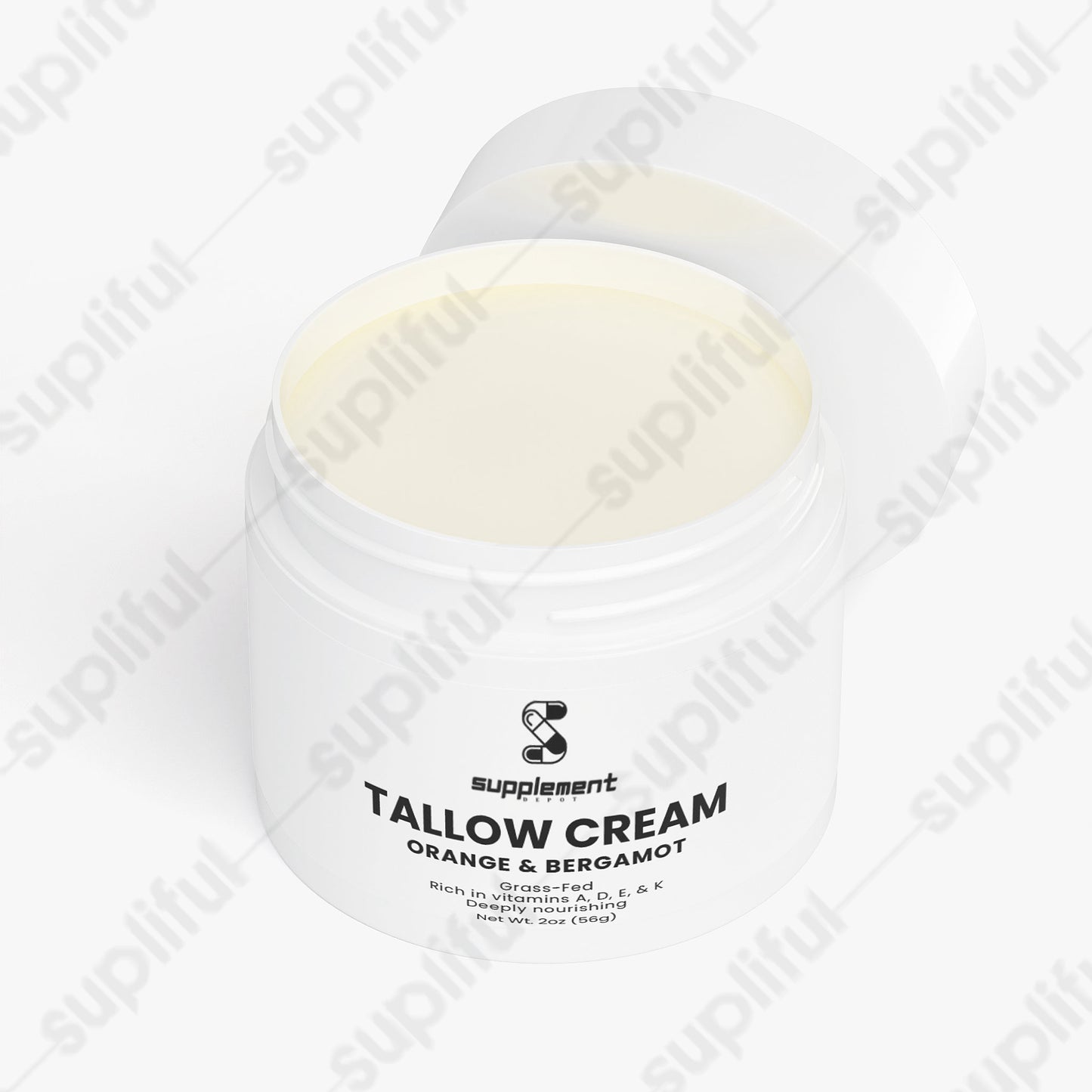 Tallow Cream Orange & Bergamot